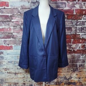 Twiggy London Woven Silk Blend Jacket